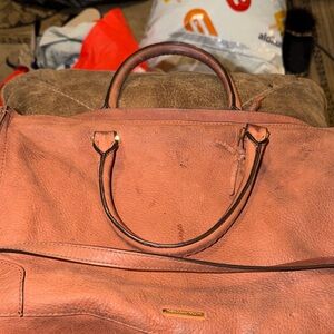 Rebecca Minkoff Tan Leather Briefcase